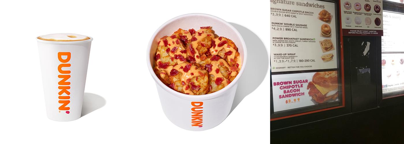 Dunkin' Menu