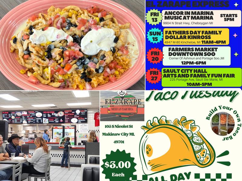 El Zarape 103 N Nicolet St, Mackinaw City