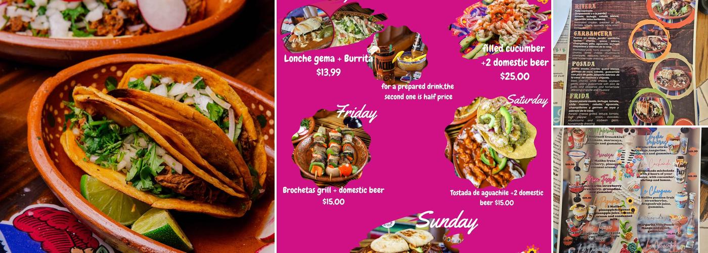 La Calavera Garbancera Menu