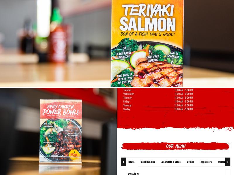 Teriyaki Madness Menu