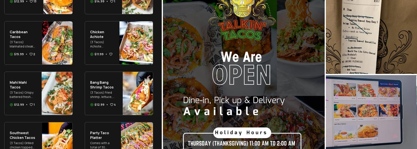 Talkin' Tacos Buckhead Menu