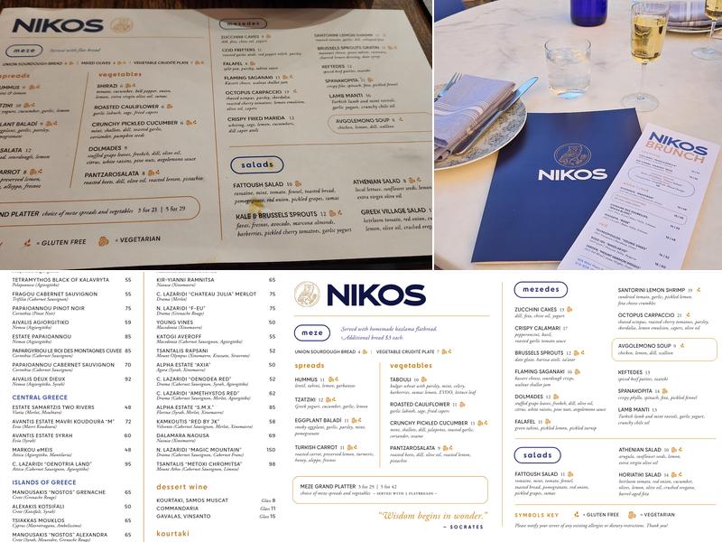 Nikos Menu