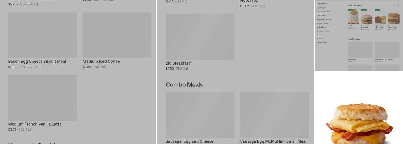McDonald's Menu