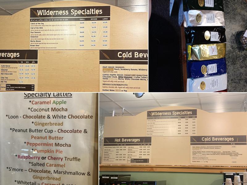 Wilderness Expressions Menu