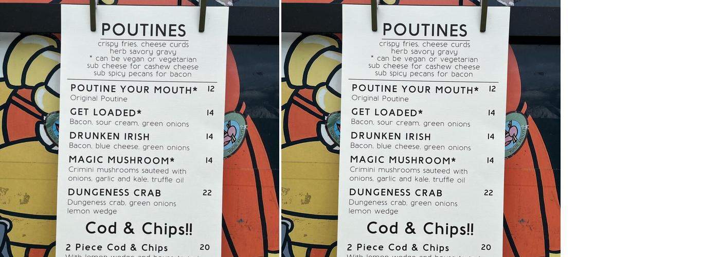 Poutine Your Mouth Menu