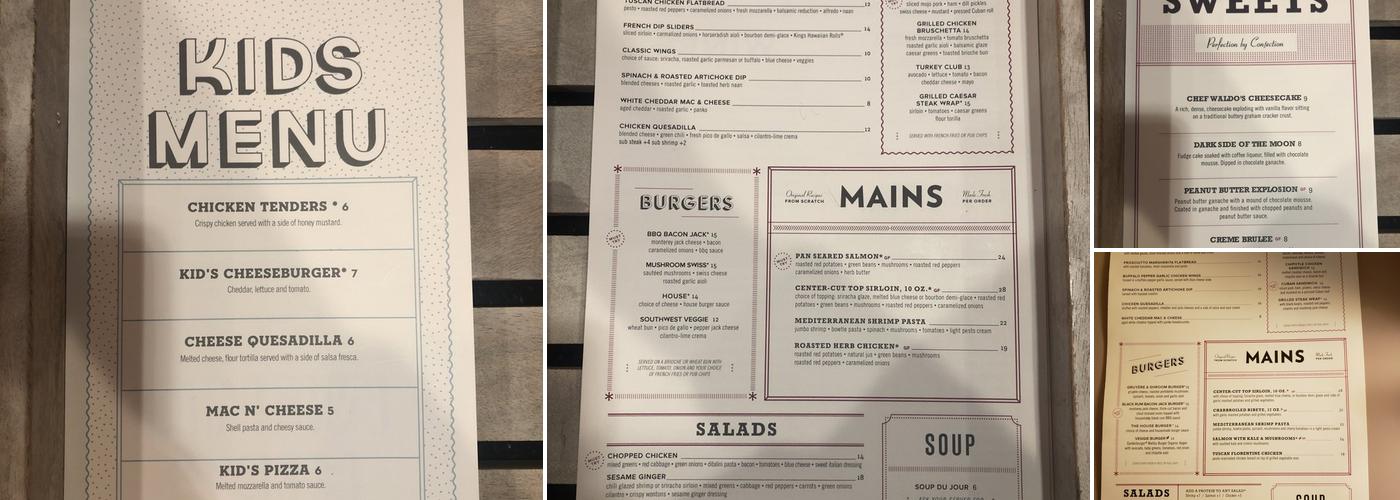 Forrestal Grille Princeton Menu