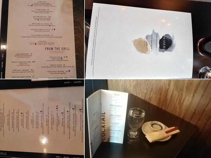 Kaya Sushi + Grill Menu
