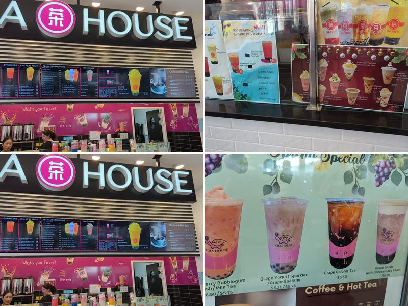 Cha House Menu