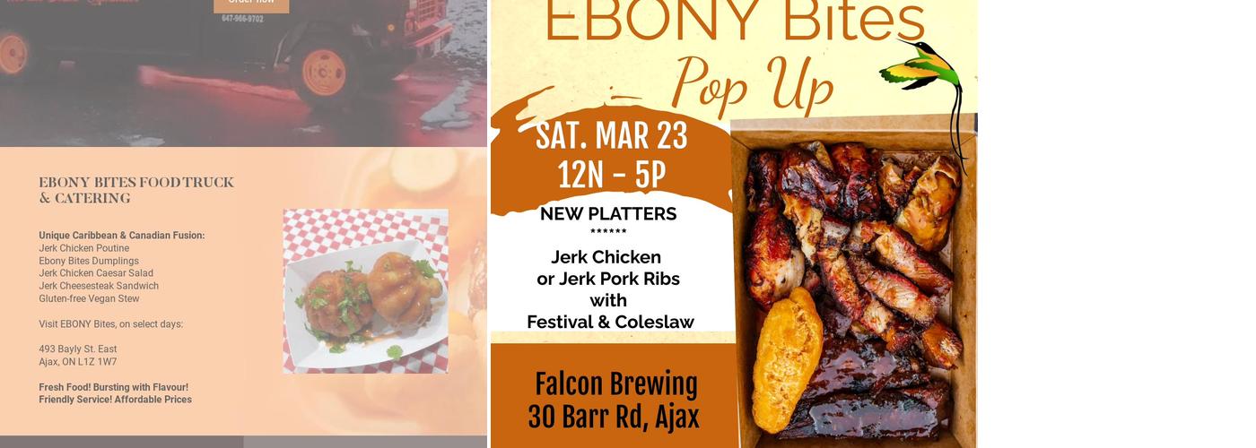 EBONY Bites Menu