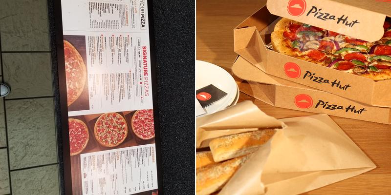 Pizza Hut Menu
