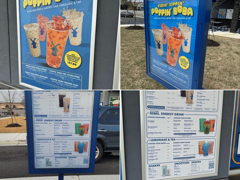 Dutch Bros Coffee Menu