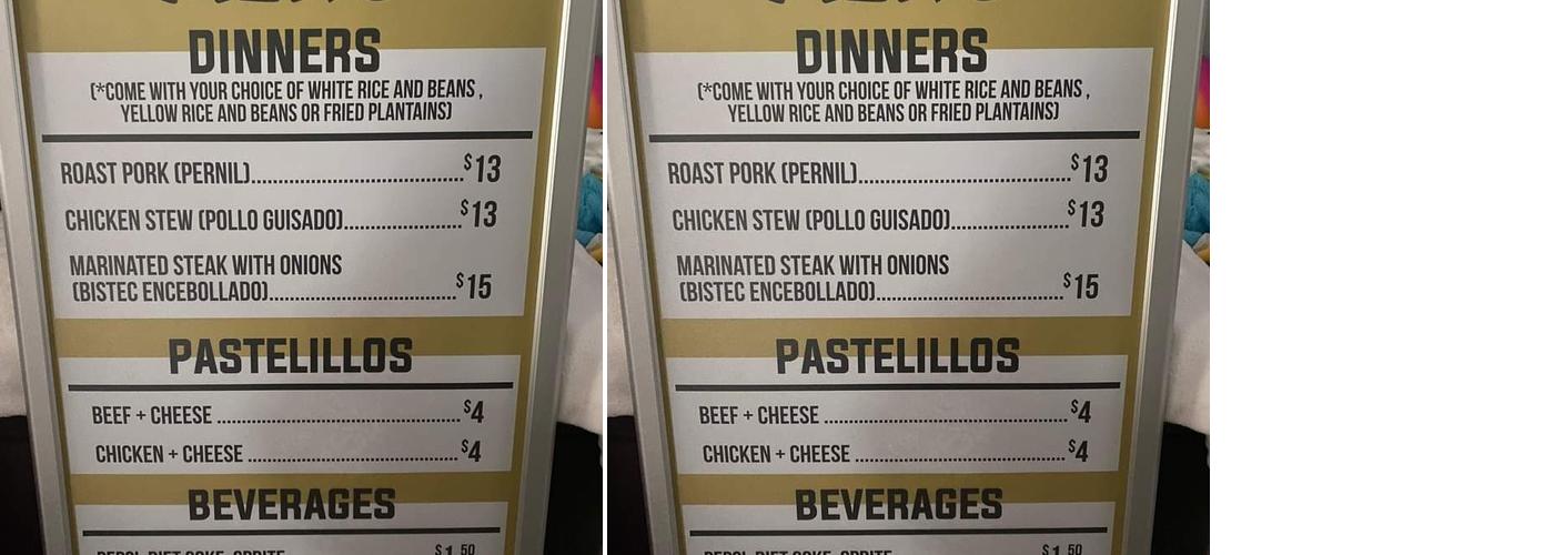 Lukas’ Latin Kitchen Menu