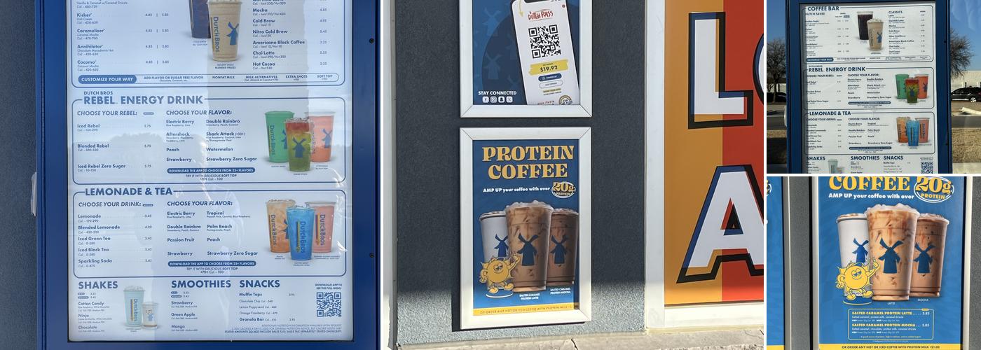 Dutch Bros Coffee Menu