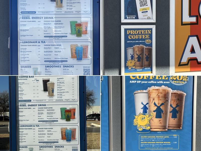 Dutch Bros Coffee Menu