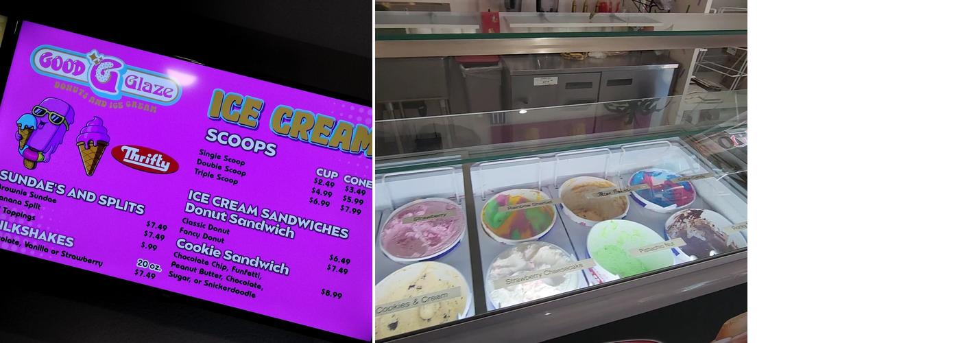 Good Glaze Donuts Menu