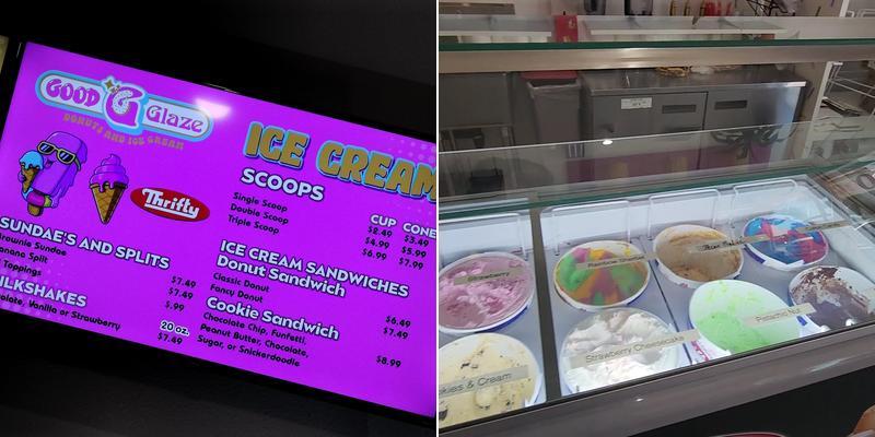 Good Glaze Donuts Menu