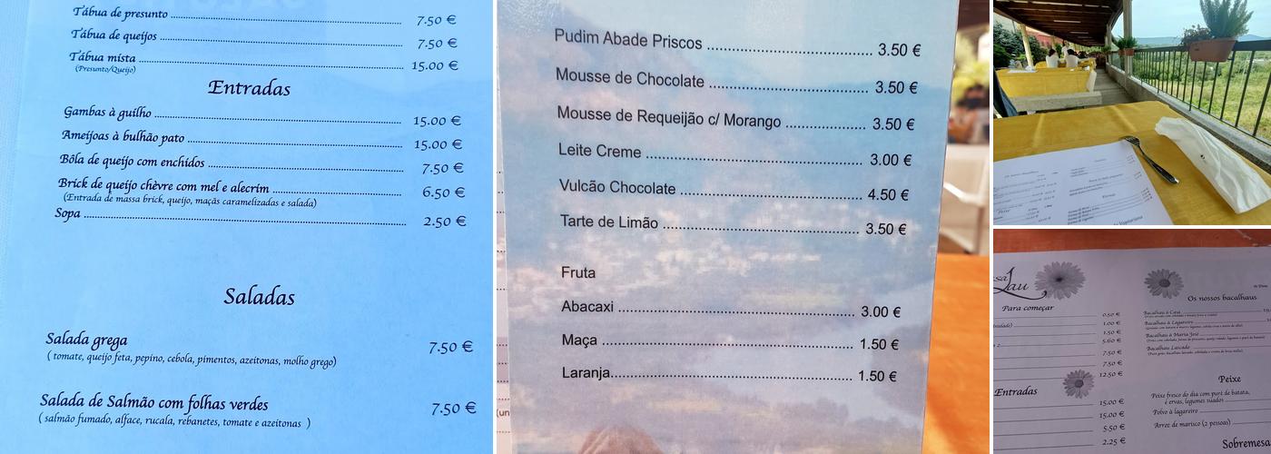 Casa Lau (Casa do Lau) Menu
