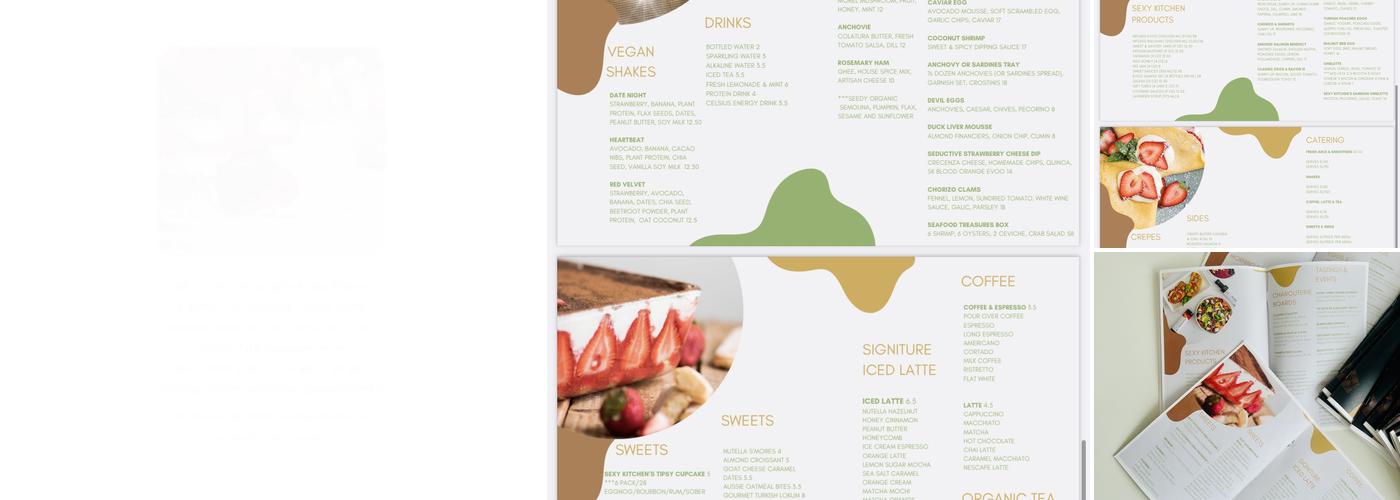 Sexy Kitchen Menu