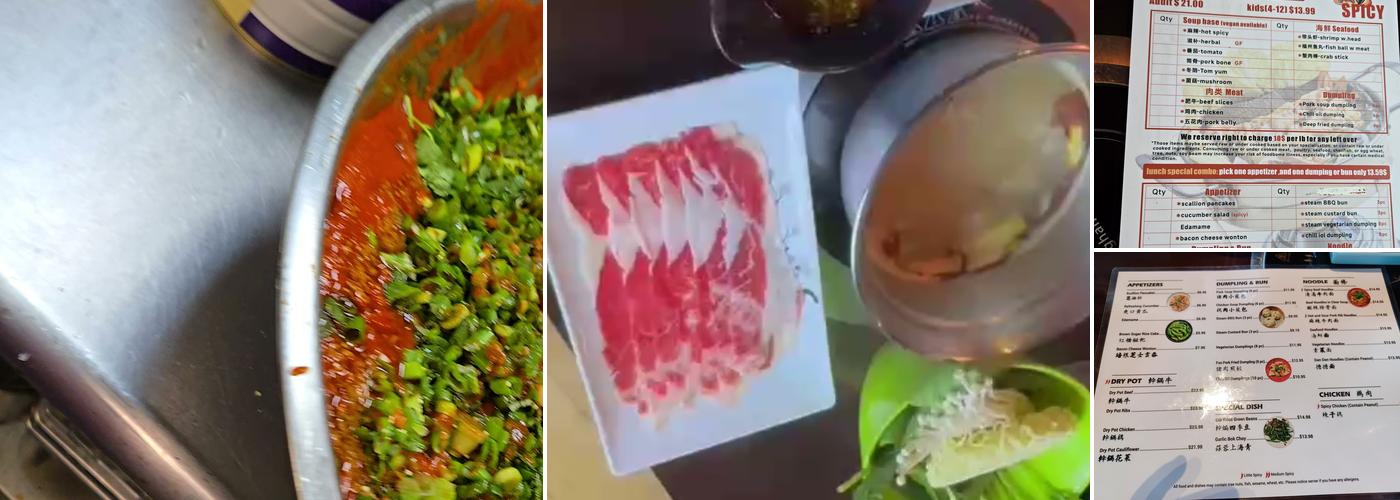 Yummy Hot Pot & Dumpling Menu