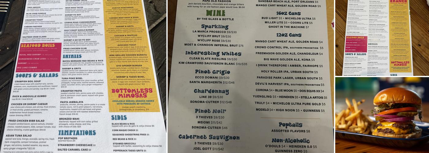 Flamingo Landing Menu