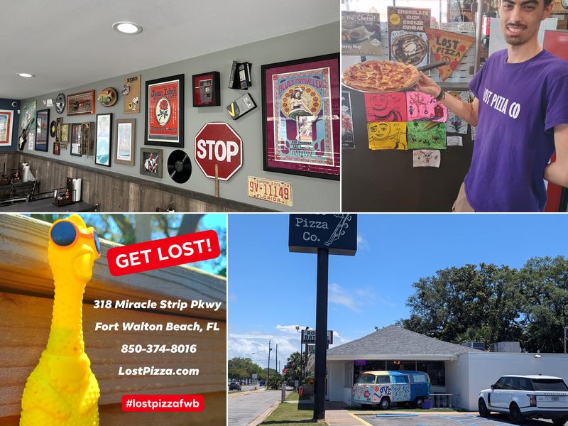 Lost Pizza Co. Fort Walton Beach 318 Miracle Strip Pkwy SW, Fort Walton Beach