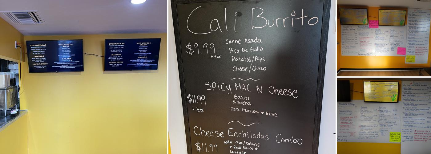 Marely's Mexican Kitchen Menu