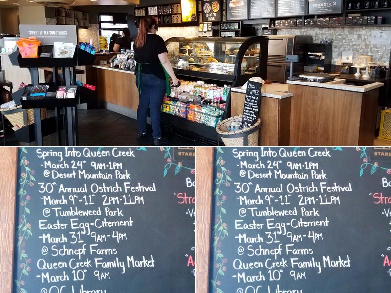 Starbucks Menu