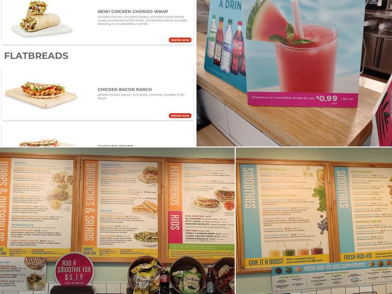 Tropical Smoothie Cafe Menu