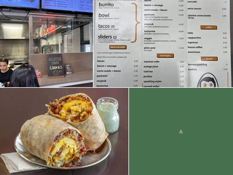 Bread & Breakfast - Burbank Menu
