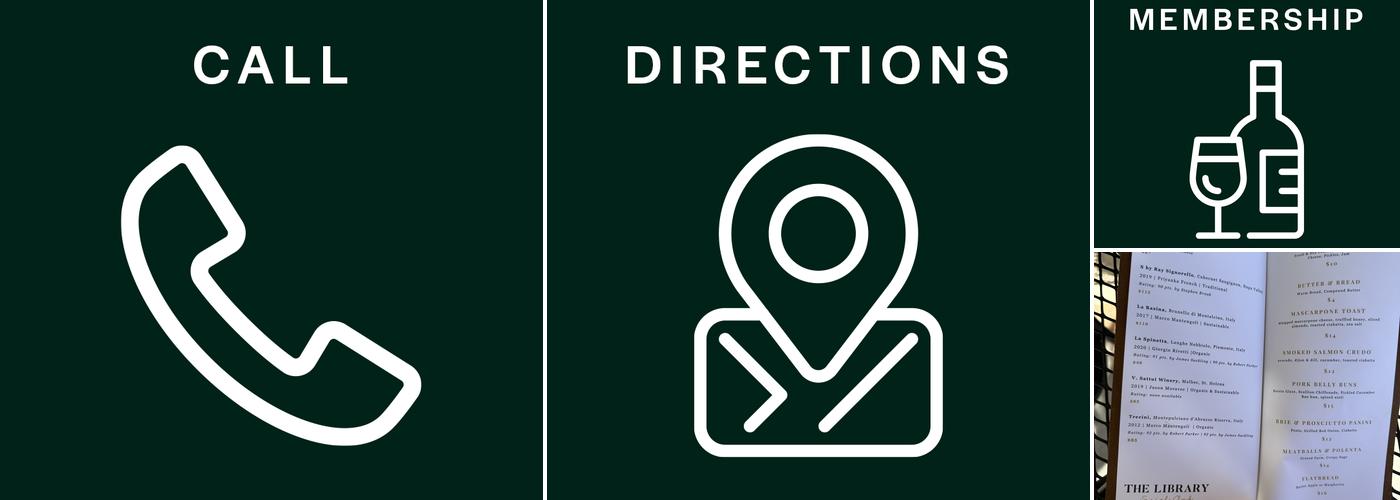 The Library Social Club | Wine Bar Menu