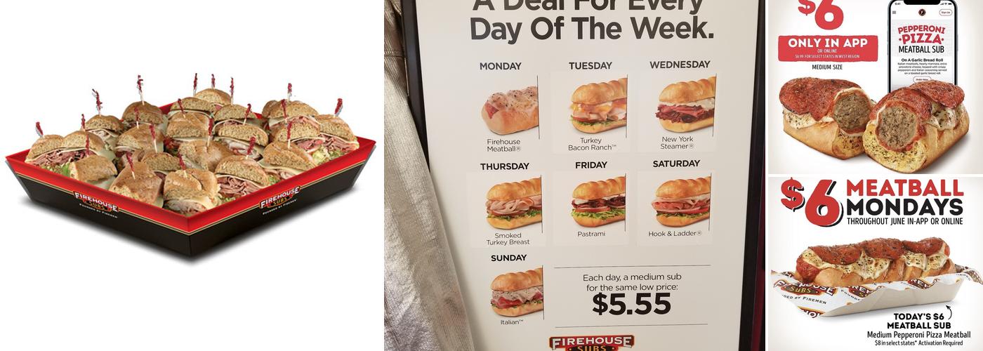 Firehouse Subs San Tan Valley Menu