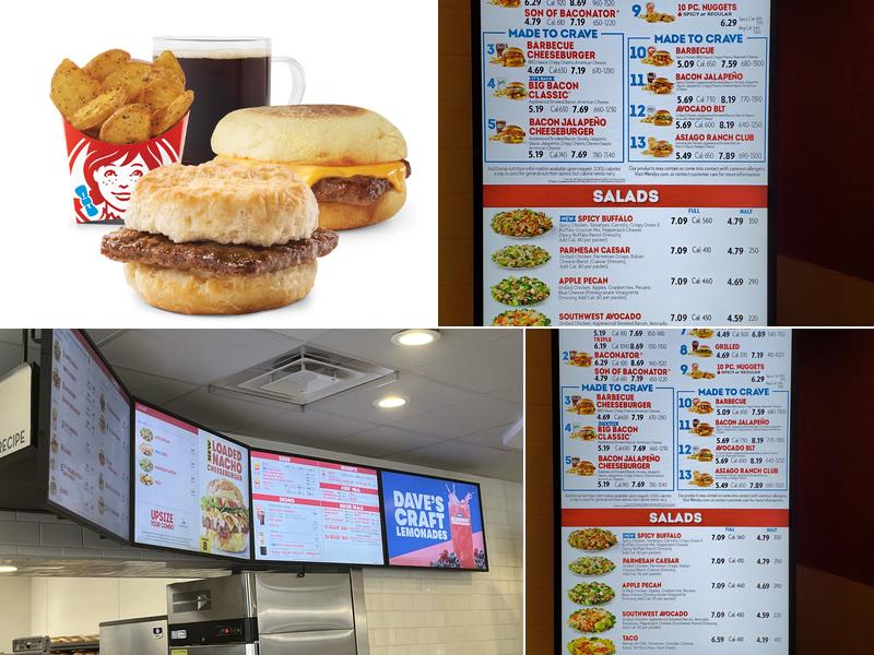 Wendy's Menu