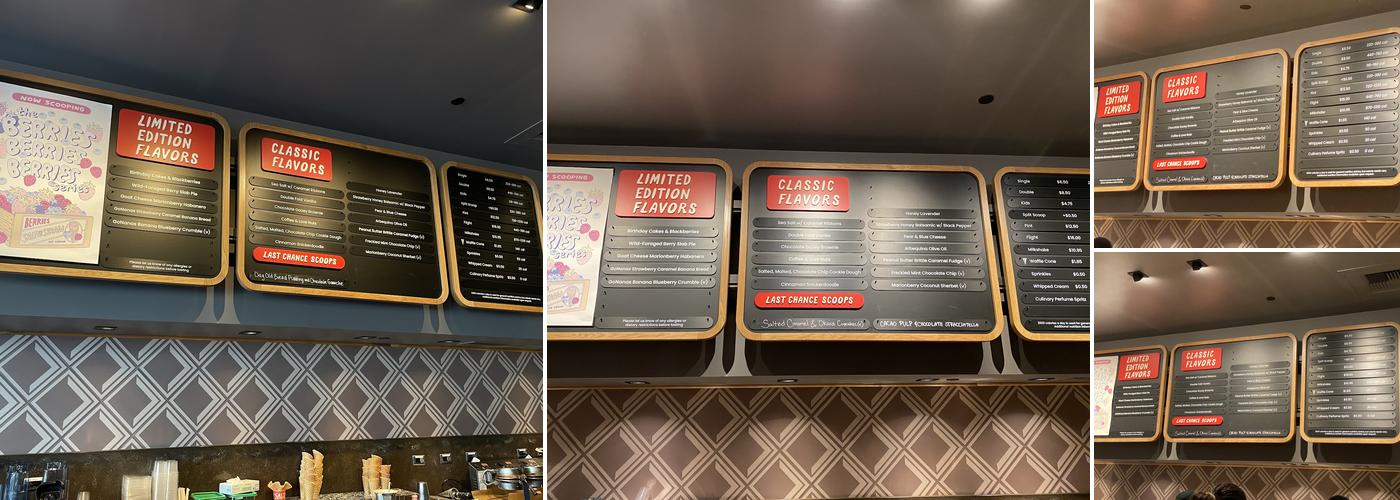 Salt & Straw Menu