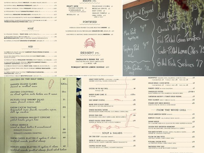Queen St. Raw Bar & Grill Menu
