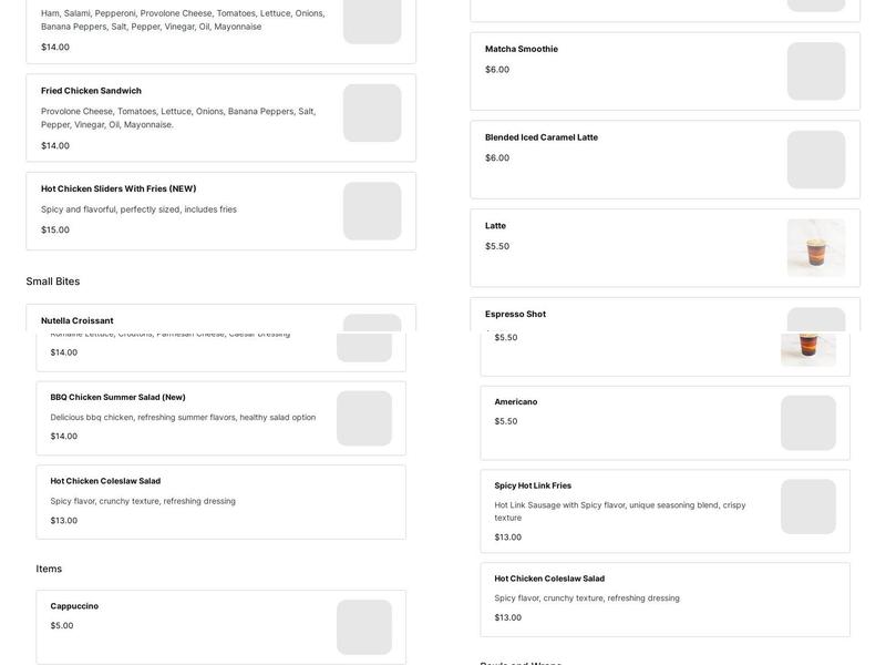 Tic Tac Toe Pizza Menu