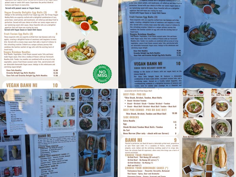84 Viet Menu