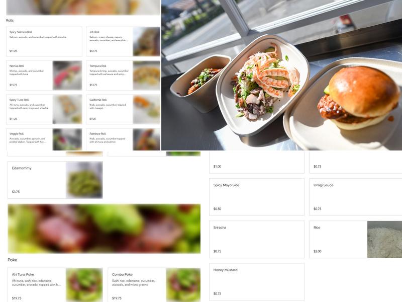 Gnar Bar Menu
