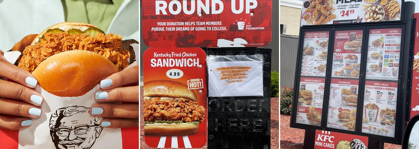 KFC Menu