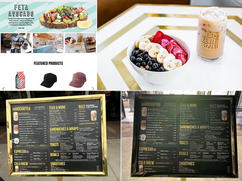 Better Buzz Coffee Coronado Menu