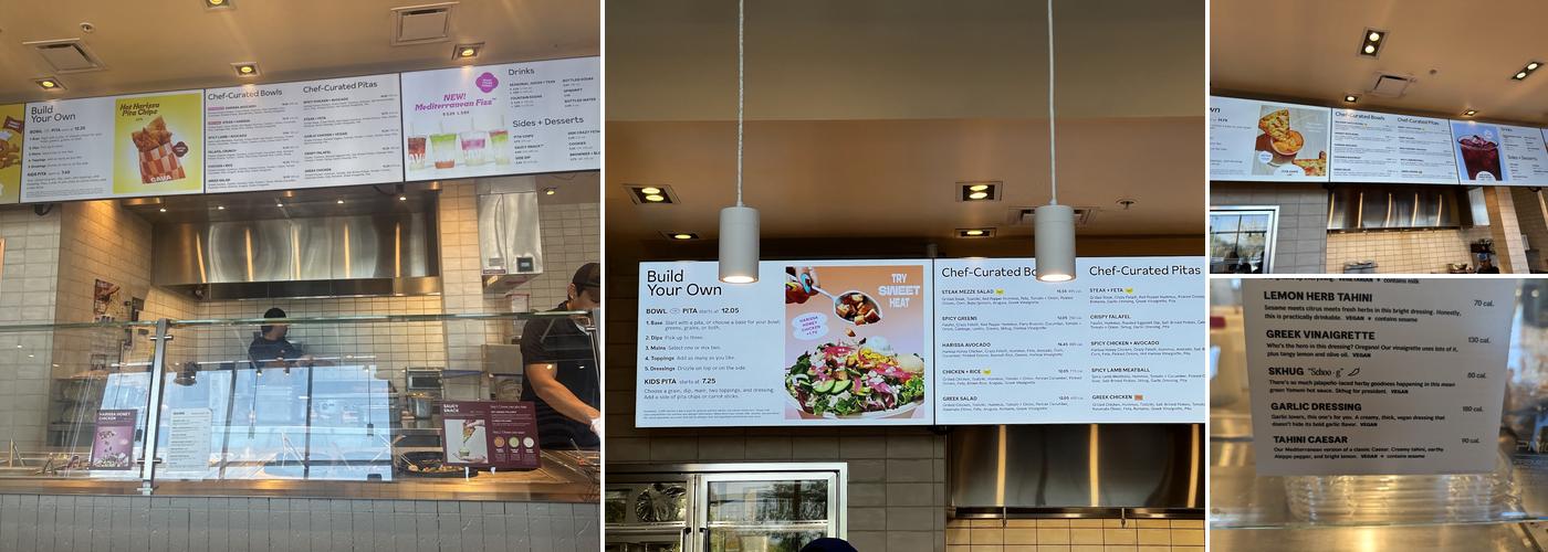 CAVA Menu