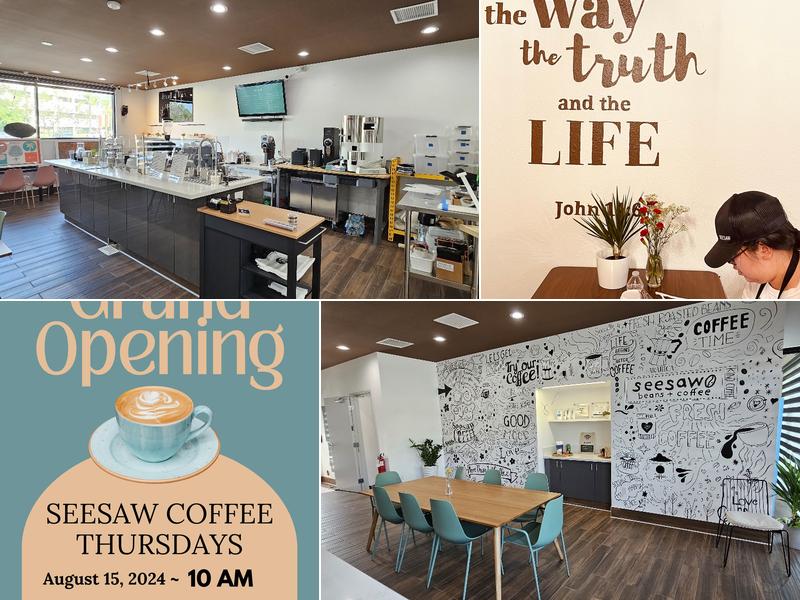 Seesaw Beans and Coffee 6302 Beach Blvd, Buena Park