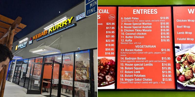 Kebab Kurry Express Menu