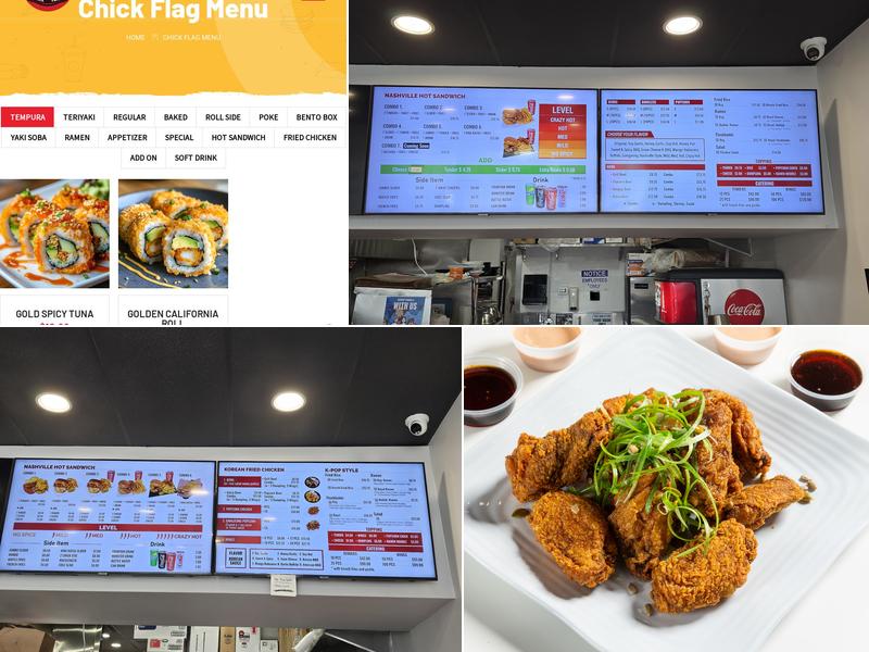 ChickFlag Menu