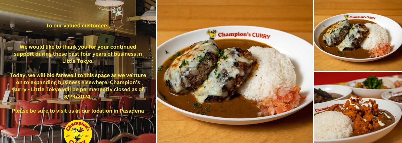 Champion's Curry Pasadena