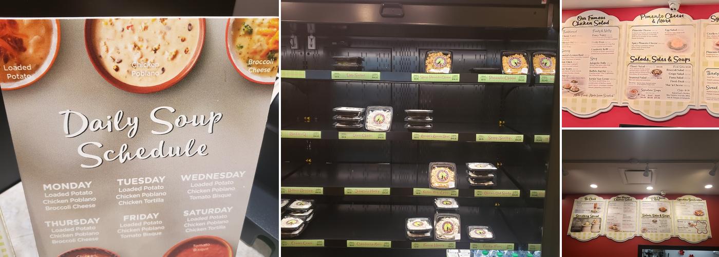 Chicken Salad Chick Menu