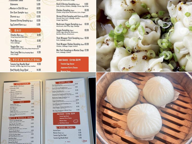 Dumpling Kitchen Menu
