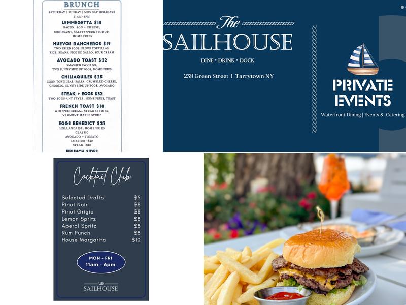 The Sailhouse Menu
