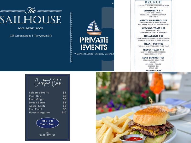 The Sailhouse Menu