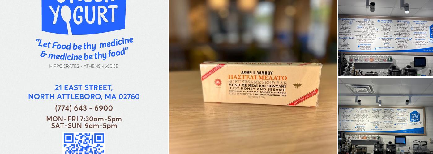 Home of Greek Yogurt Menu