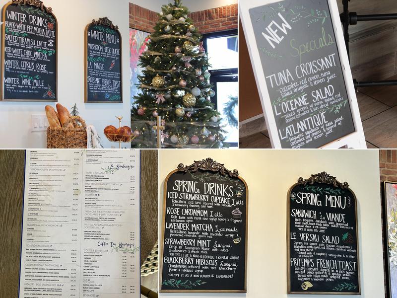 Le Petit Paris Cafe Southside Menu